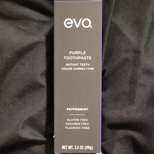 evo Purple Toothpaste Peppermint - Color Correcting Toothpaste (Purple)